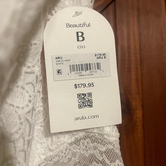 NWT! ARULA Jamie one shoulder eyelet dress size B - Picture 7 of 8